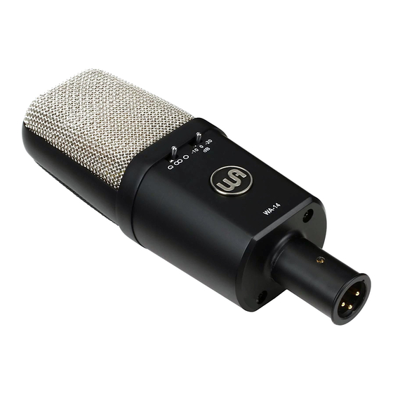 Warm Audio WA-14 Handbücher