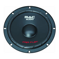 MAC Audio PRO FLAT 10.2 Bedienungsanleitung/Garantiekunde