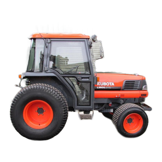 Kubota L3600 Handbücher