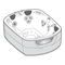 Whirlpools Teuco 612N Montageanweisungen