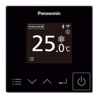Panasonic CZ-RTC6BLW Installationsanleitung