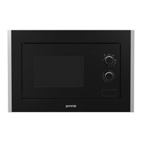 Gorenje BM171E2XG Bedienungsanleitung