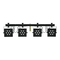DJ-Equipment EuroLite LED KLS-801 Bedienungsanleitung