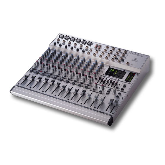 Behringer Eurorack MX1804X Handbücher