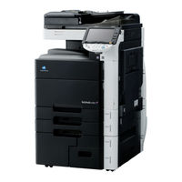 Konica Minolta BIZHUB C552 Bedienungsanleitung