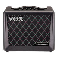Vox Clubman 60 Bedienungsanleitung