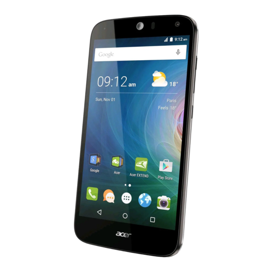Acer Liquid Z630 Handbücher