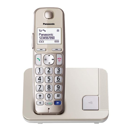 Panasonic KX-TGE210G Handbücher