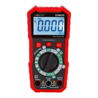 Velleman DVM020 Bedienungsanleitung