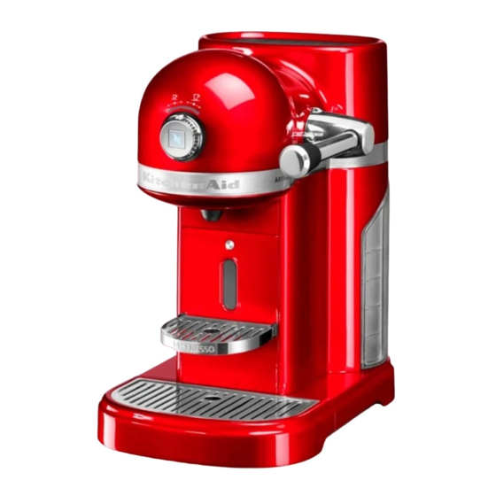 Kitchenaid 5KES0503 NESPRESSO Handbücher