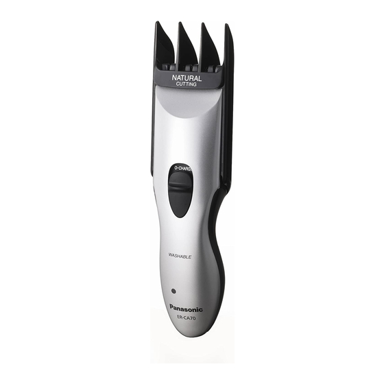 Panasonic ER-CA35 Handbücher