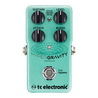 Tc Electronic HyperGravity Compressor Bedienungsanleitung