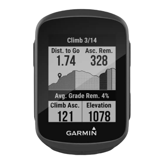 Garmin EDGE 130 PLUS Handbücher