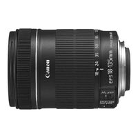 Canon EF-S18-135mm f/3.5-5.6 IS Bedienungsanleitung