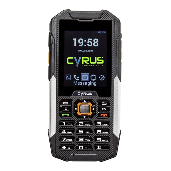 Cyrus CM 16 Handbücher