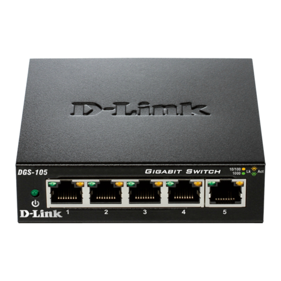 D-Link DGS-108 Handbücher