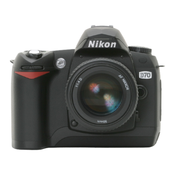 Nikon D70 Handbücher