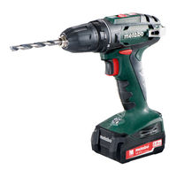 Metabo BS 18 Originalbetriebsanleitung