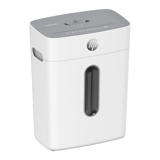 HP OneShred 8CC Handbücher
