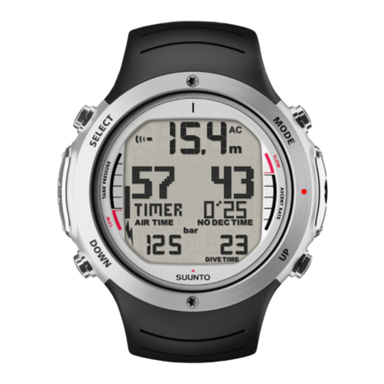 Suunto d6i Handbücher