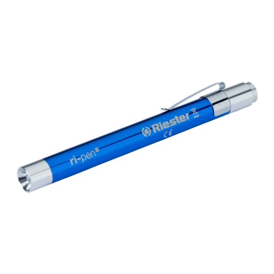 Riester ri-pen 5075-526 Handbücher