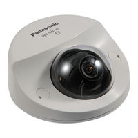 Panasonic WV-SFN130 Installationshandbuch