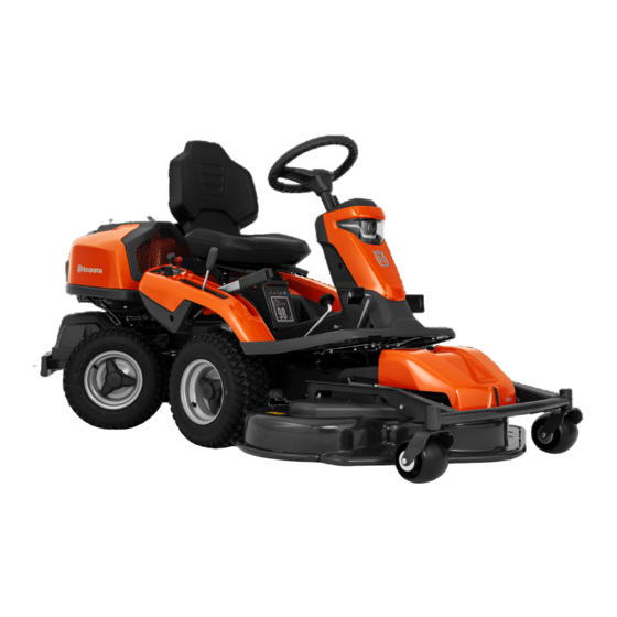 Husqvarna R 320X AWD Handbücher