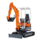 Bagger Kubota U17-3α Bedienungsanleitung