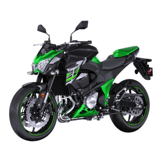 Kawasaki Z800 Handbücher