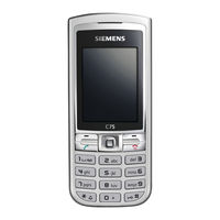 Siemens C75 Handbuch