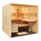 Sauna Sentiotec PANORAMA LARGE INFRA + Montageanleitung