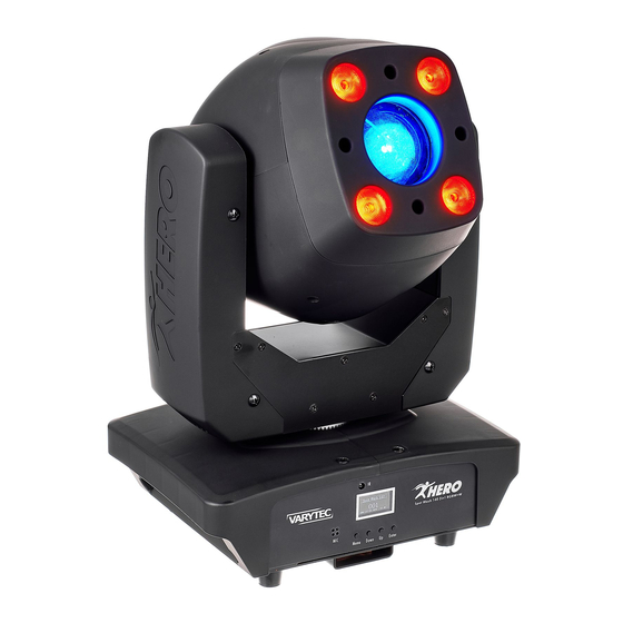 Varytec Hero Spot Wash 140 2in1 RGBW+W Handbücher