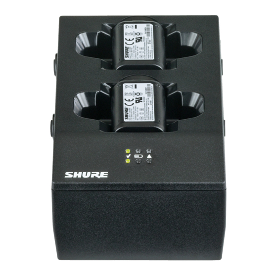 Shure SBC200 Handbücher