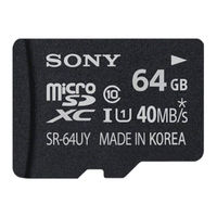 Sony SR-8C4 Bedienungsanleitung