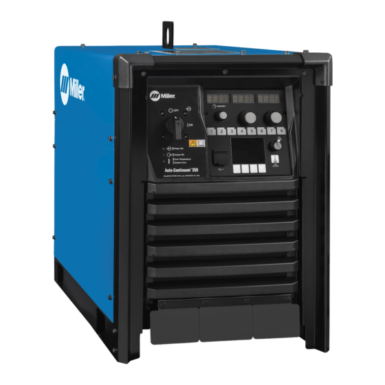Miller Auto-Continuum 350 Handbücher