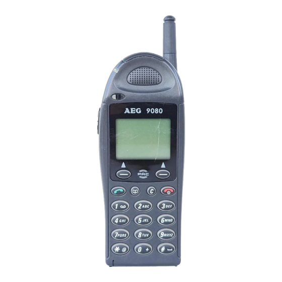 AEG 9082 Handbücher
