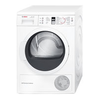Bosch WTW86362 - EcoAvantixx 7 Gebrauchsanleitung