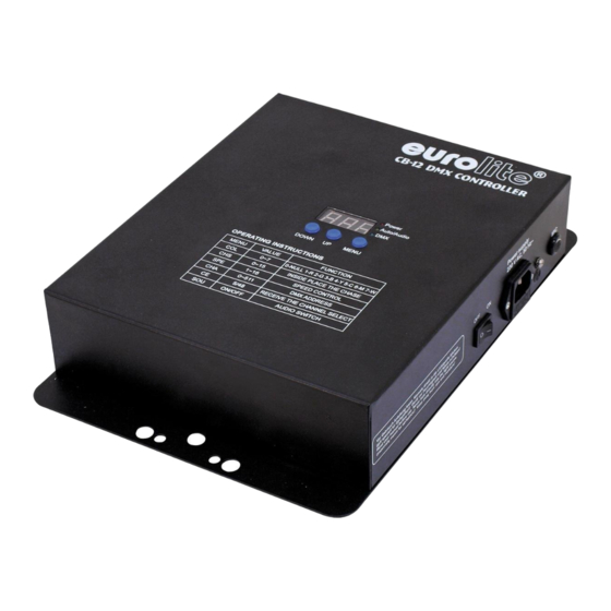 EuroLite LED CB-12/30 DMX Handbücher