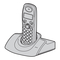 Schnurlose Festnetztelefone Panasonic KXTG1100G Bedienungsanleitung