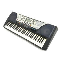 YAMAHA PSR-340 BEDIENUNGSANLEITUNG Pdf-Herunterladen | ManualsLib