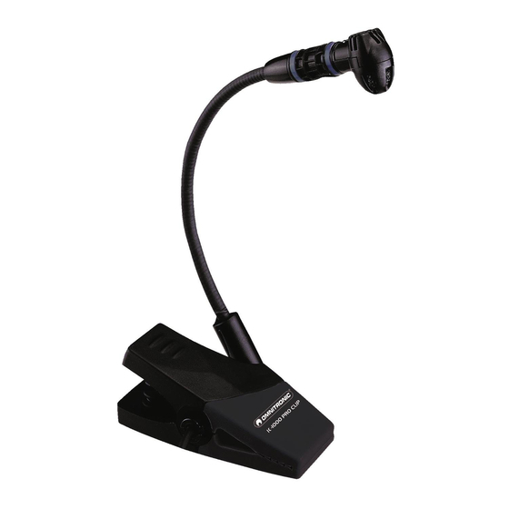 Omnitronic IC-1000 PRO Handbücher