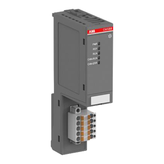 ABB CM588-CN Handbücher