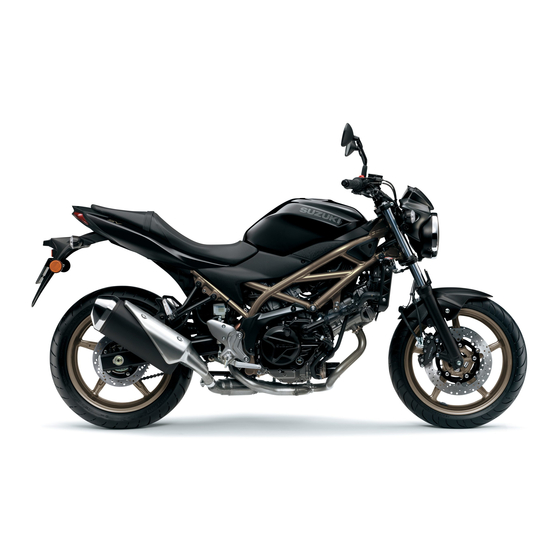 Suzuki SV650A Handbücher