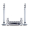 Heimkinosysteme Philips MX5800SA/78 Bedienungsanleitung