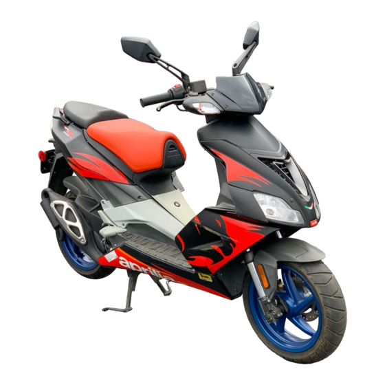 APRILIA SR 50 Handbücher