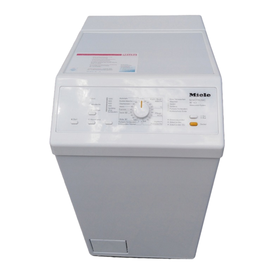 Miele W 143 Handbücher