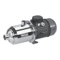 Wilo Economy-MHI 804 Einbau- Und Betriebsanleitung