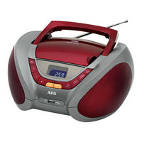 Aeg SR 4358 CD Bedienungsanleitung