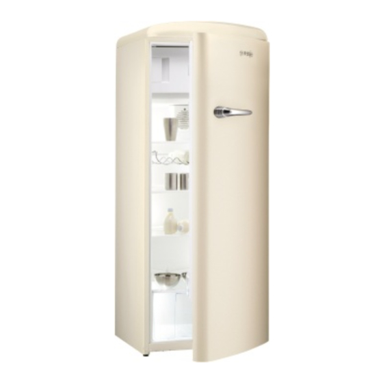 Gorenje RB60299O Handbücher