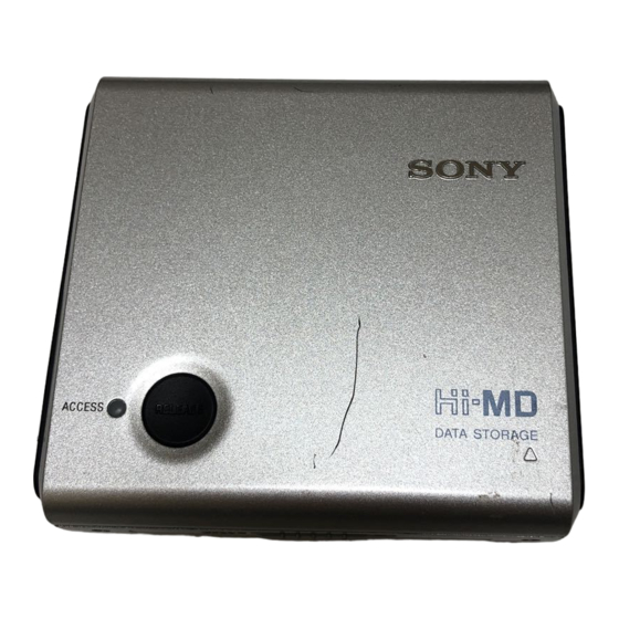 Sony DS-HMD1 Handbücher